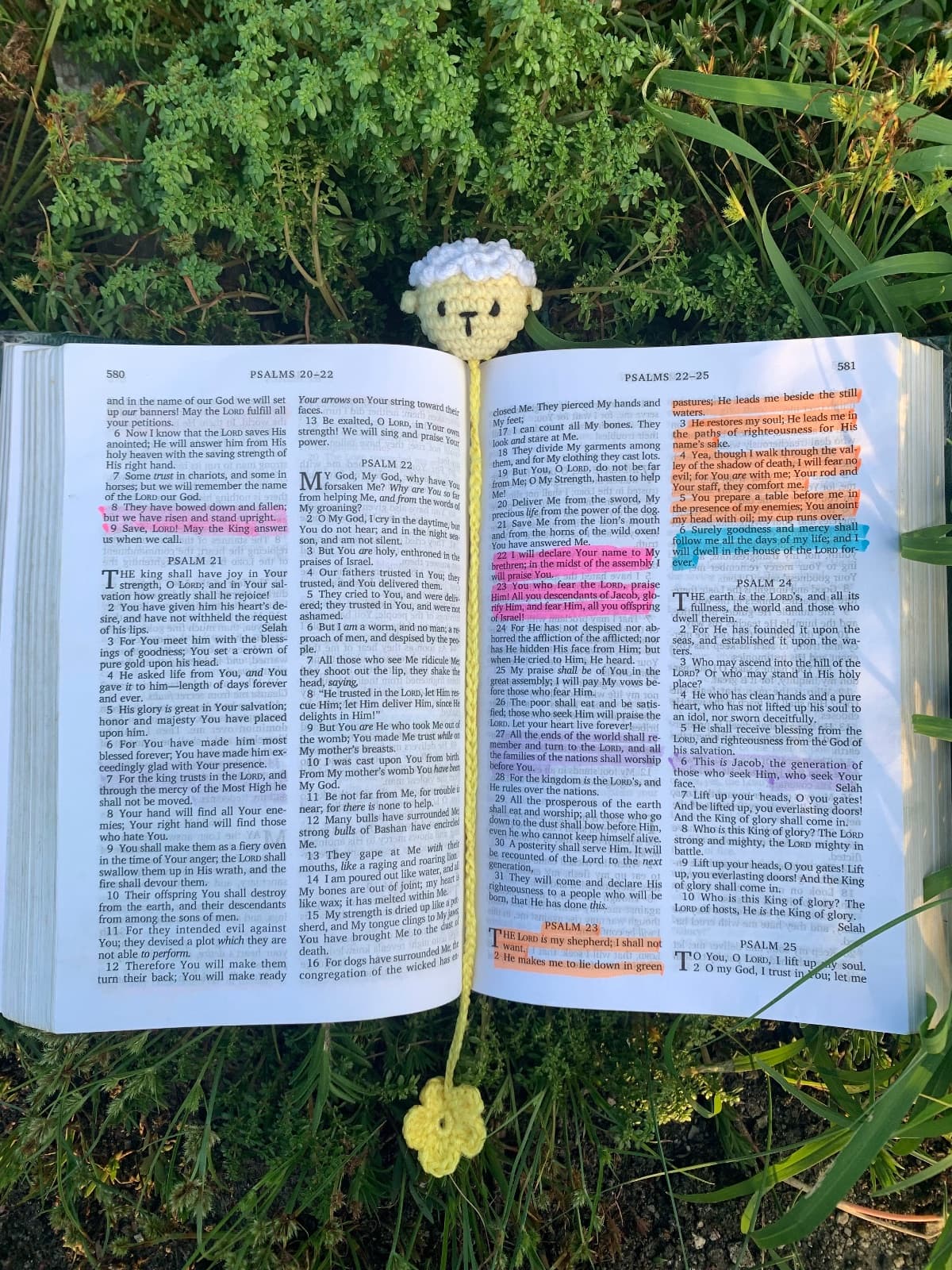 Sheep bookmark