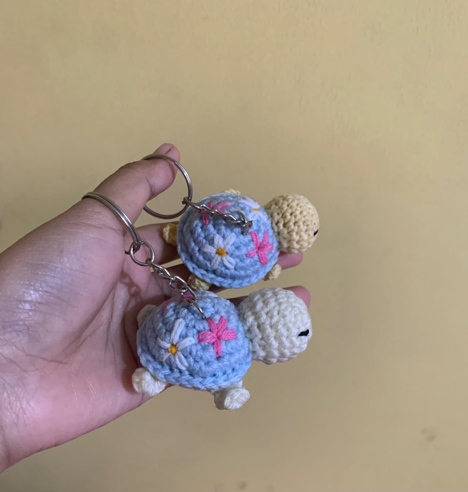 Turtle keychain (pack of 2)