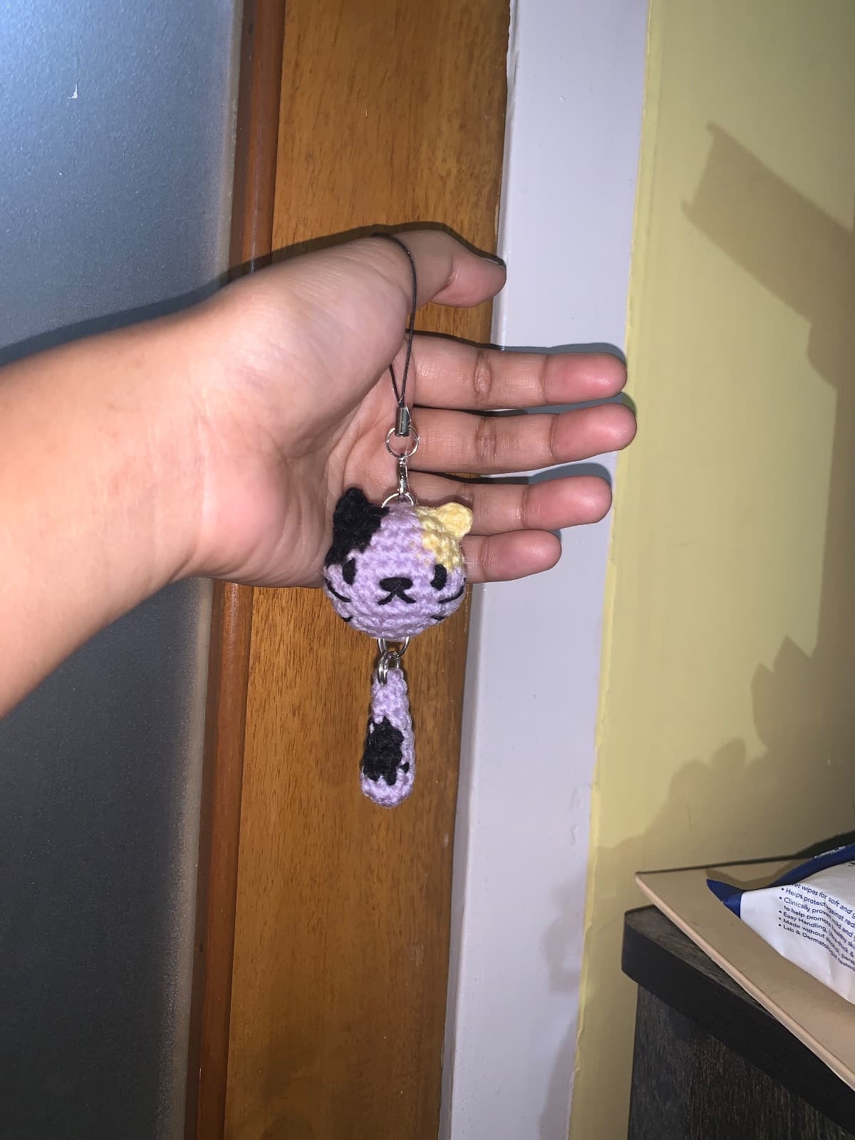 Cat phone charm